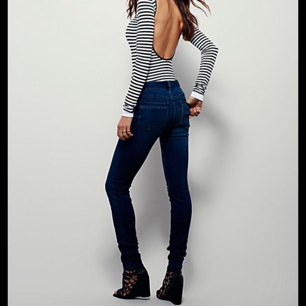 Free People lightweight stretch skinny